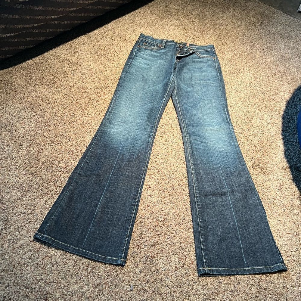 David Kahn flare jeans